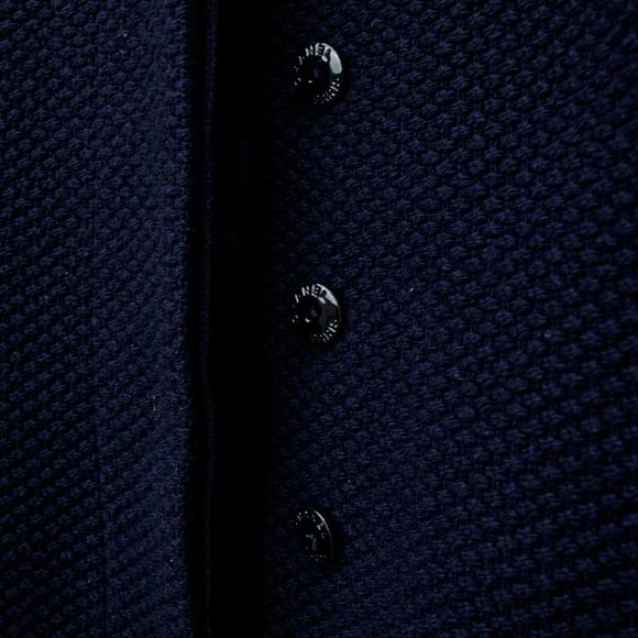 Chanel Navy Wool Mod Coat - Picture 8 of 14